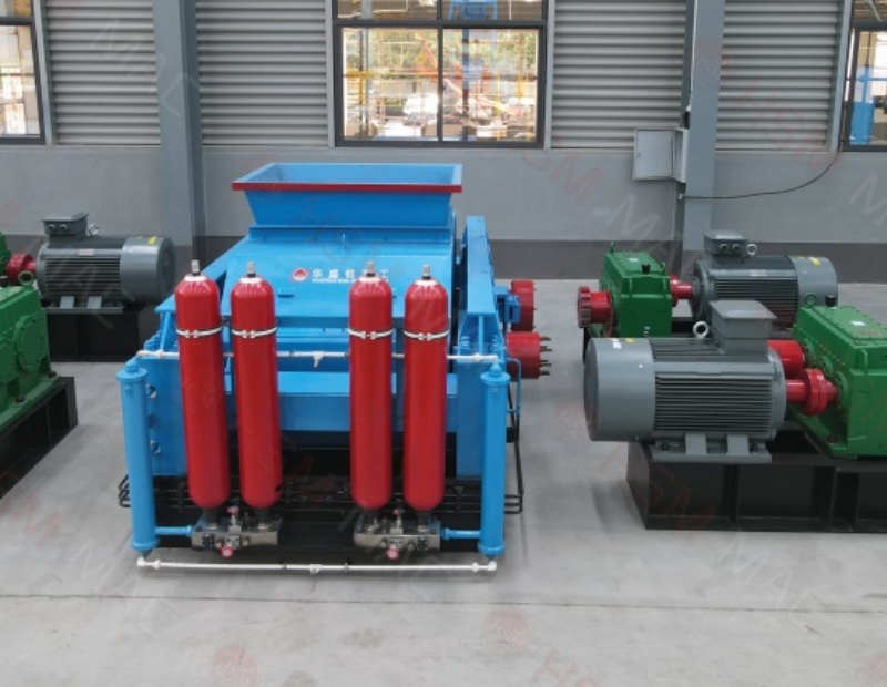 鋁土礦對輥破碎機