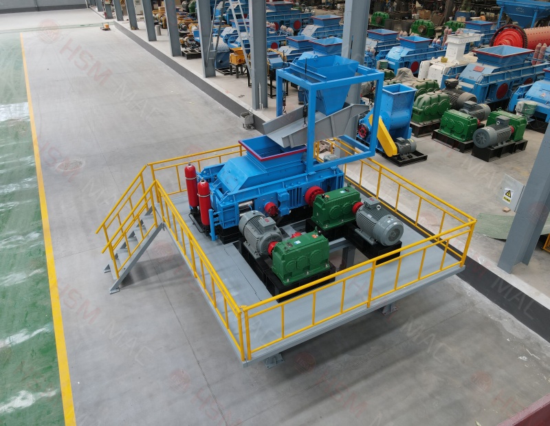 菱鎂石對(duì)輥破碎機(jī)