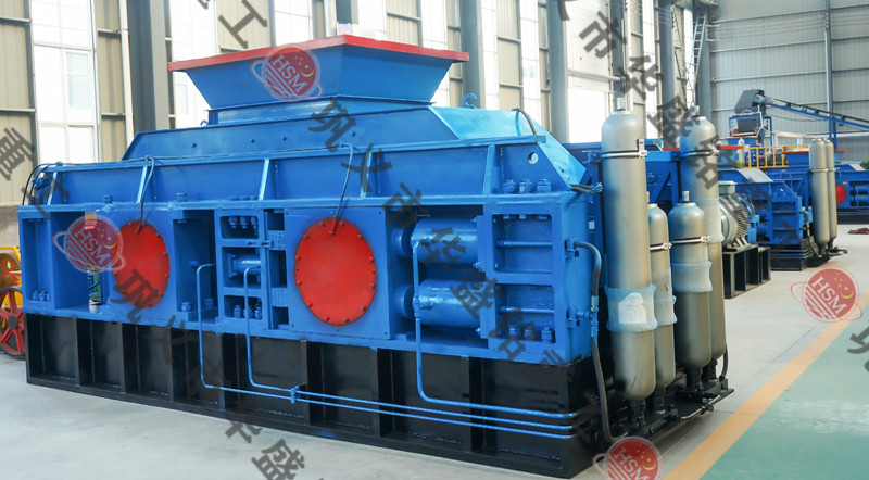 全液壓對輥破碎機